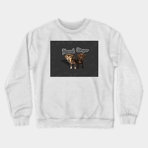 hannah and ginger Crewneck Sweatshirt by WPHmedia